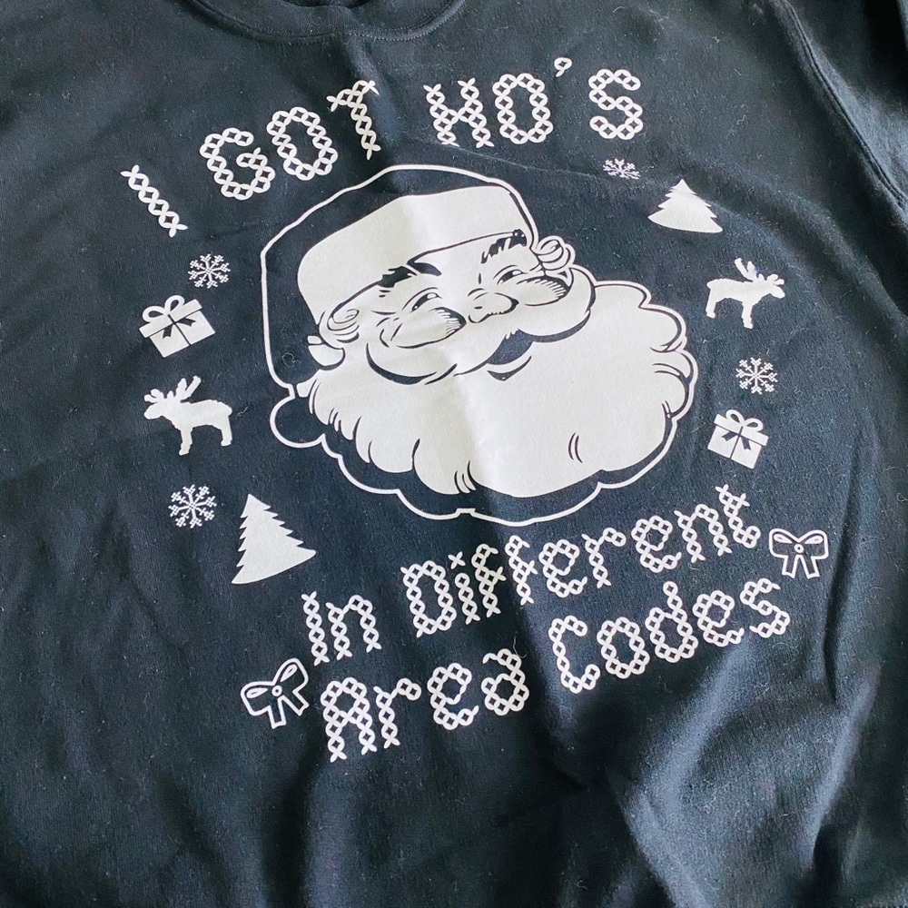I Got Ho's Christmas Sweatshirt - Picture 3 of 3